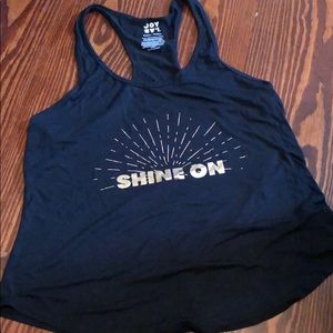 Joy Lab “shine on” workout tank size M